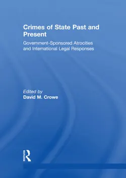 crimes of state past and present book cover image