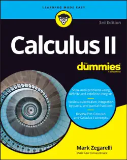 calculus ii for dummies book cover image