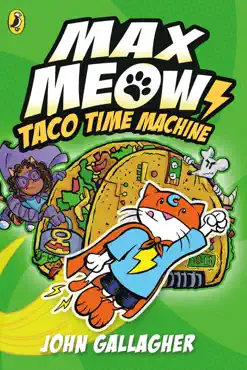 max meow book 4: taco time machine imagen de la portada del libro