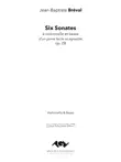 Six Sonates à violoncelle et basse sinopsis y comentarios