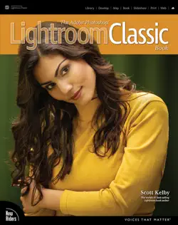 adobe photoshop lightroom classic book, the book cover image