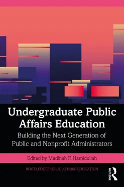 undergraduate public affairs education imagen de la portada del libro