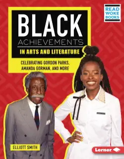 black achievements in arts and literature book cover image