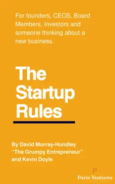 the startup rules book cover image