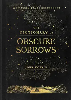 the dictionary of obscure sorrows imagen de la portada del libro