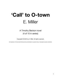 ‘call’ to o-town book cover image
