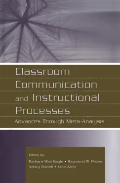 classroom communication and instructional processes book cover image