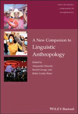 a new companion to linguistic anthropology book cover image