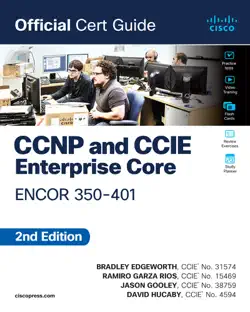 ccnp and ccie enterprise core encor 350-401 official cert guide book cover image