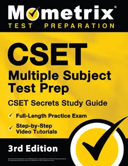 cset multiple subject test prep - cset secrets study guide, full-length practice exam, step-by-step review video tutorials book cover image