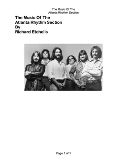 the music of the alanta rhythm section book cover image
