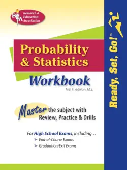 probability and statistics workbook book cover image