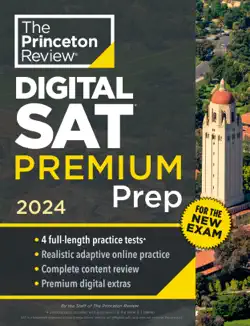 princeton review digital sat premium prep, 2024 book cover image