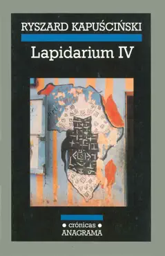 lapidarium iv book cover image
