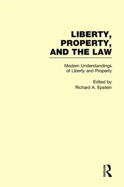 modern understandings of liberty and property book cover image