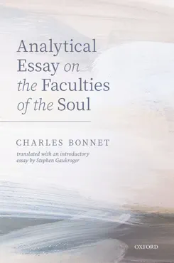 charles bonnet, analytical essay on the faculties of the soul book cover image