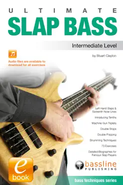 ultimate slap bass - intermediate level book cover image