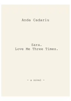 sara. love me three times. book cover image