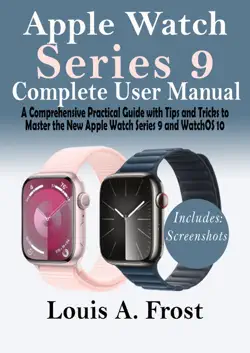 apple watch series 9 complete user manual book cover image