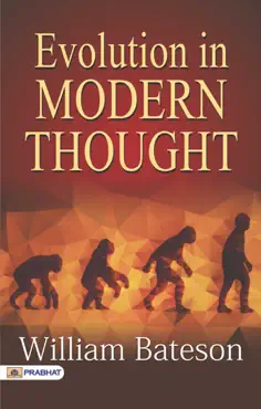 evolution in modern thought book cover image