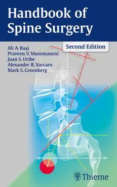 handbook of spine surgery imagen de la portada del libro