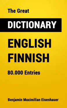 the great dictionary english - finnish book cover image