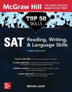 top 50 sat reading, writing, and language skills, third edition book cover image