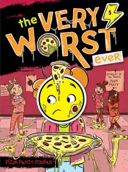 pizza party pooper imagen de la portada del libro