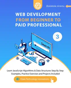 web development from beginner to paid professional, 3 book cover image