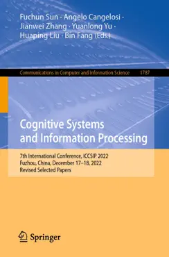 cognitive systems and information processing book cover image