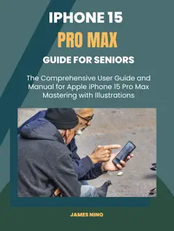iphone 15 pro max guide for seniors book cover image