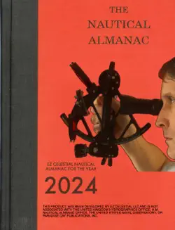 2024 ez celestial nautical almanac book cover image