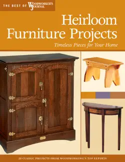 heirloom furniture projects book cover image