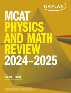 mcat physics and math review 2024-2025 book cover image