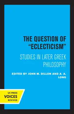 the question of eclecticism book cover image