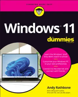 windows 11 for dummies book cover image