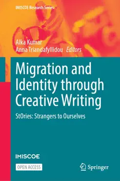 migration and identity through creative writing book cover image