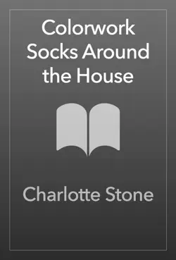 colorwork socks around the house book cover image