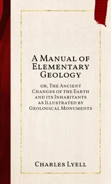 a manual of elementary geology book cover image