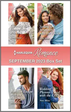 harlequin romance september 2023 box set book cover image