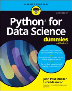 python for data science for dummies book cover image