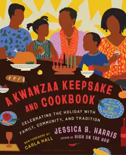 a kwanzaa keepsake and cookbook book cover image