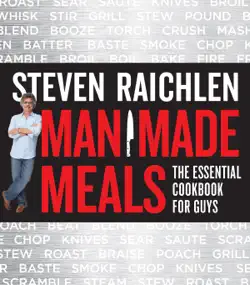 man made meals book cover image