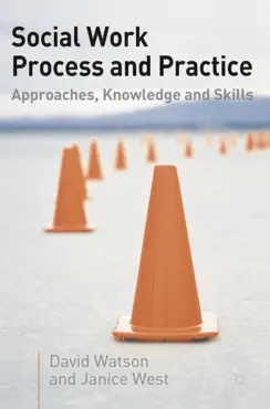 social work process and practice book cover image