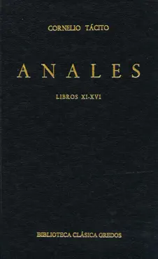 anales. libros xi-xvi book cover image