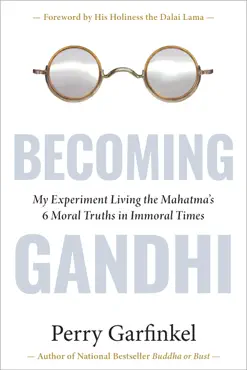 becoming gandhi book cover image