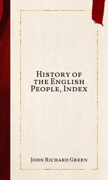 history of the english people, index book cover image