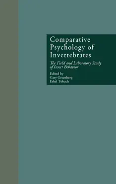 comparative psychology of invertebrates book cover image
