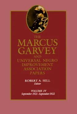 the marcus garvey and universal negro improvement association papers, vol. iv book cover image