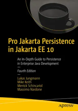 pro jakarta persistence in jakarta ee 10 book cover image